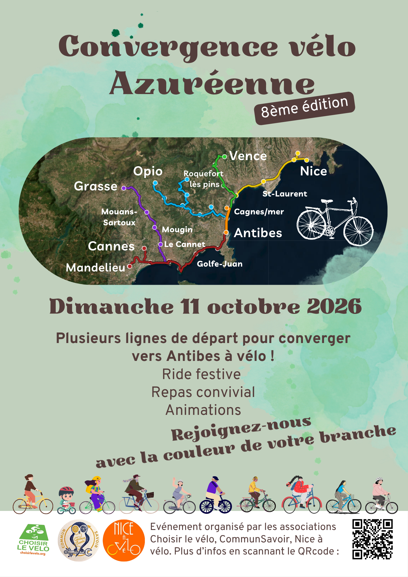 Affiche Convergence Azuréenne 2026 8ème édition